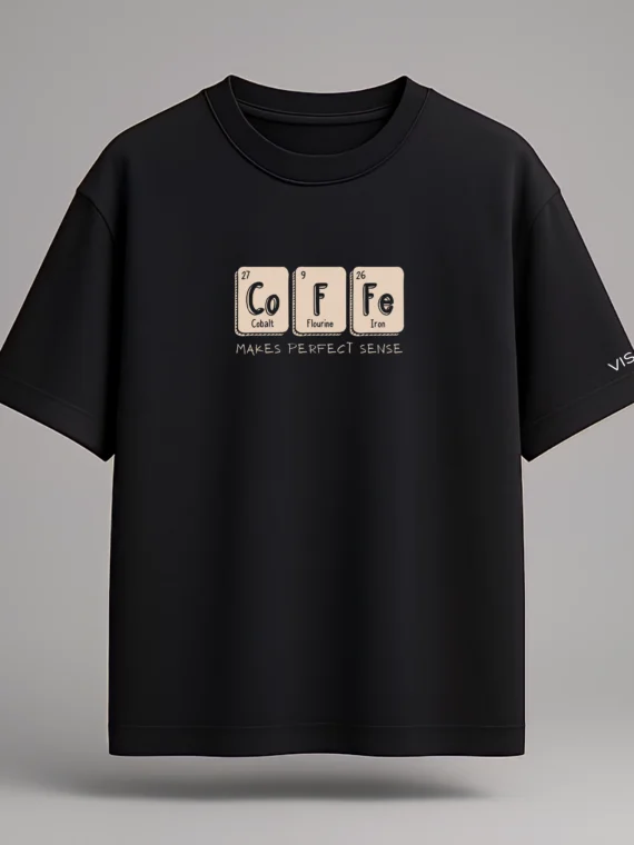 Coffee Chemistry Oversized T-Shirt